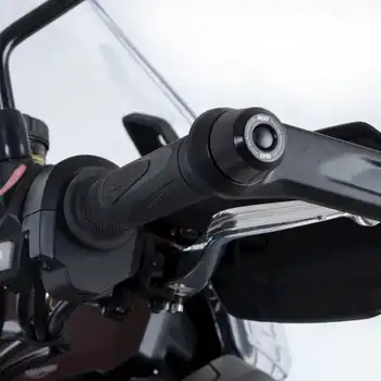 Bar End Sliders for the Triumph Tiger 900/900 Rally(PRO)/900GT(PRO/LOW)'20-,Tiger850 Sport'21- (to use with handguards)
