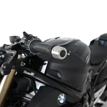 R&G Stainless Steel Bar Ends for BMW S1000R '21- / Sport/  M Sport '21- '24/ F 850GS '22-/ F850GSA 19- & M1000R '23- '24