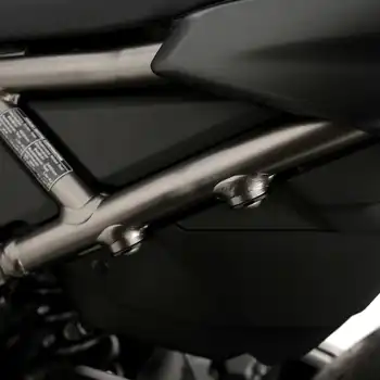 Rear Foot Rest Blanking Plates for Suzuki GSX-8S '23-, GSX-8R '24- & GSX-8T '25- (PAIR)