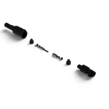 DENALI MT Series 1-Pin Waterproof Connector Set, Male & Female Connectors with Terminals & Seals