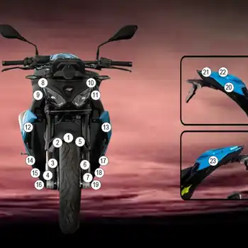 R&G Second Skin for BMW S1000R '25-