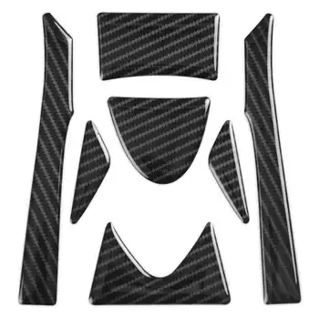 Red Dynamic Carbon Fibre Yoke Pad for the Kawasaki ER6N & F '12-'16