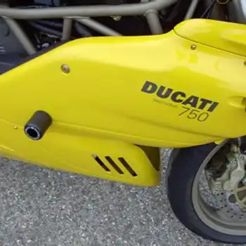 Crash Protectors - Classic Style for  Ducati 750SS/900SS ('99-'00)