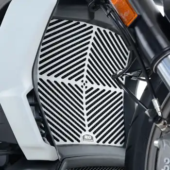 Brushed Aluminium Radiator Guard for the Ducati X-Diavel '16-