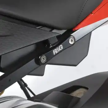 Rear Foot Rest Plates for the BMW S1000RR '10-'18 & S1000R '14-'20