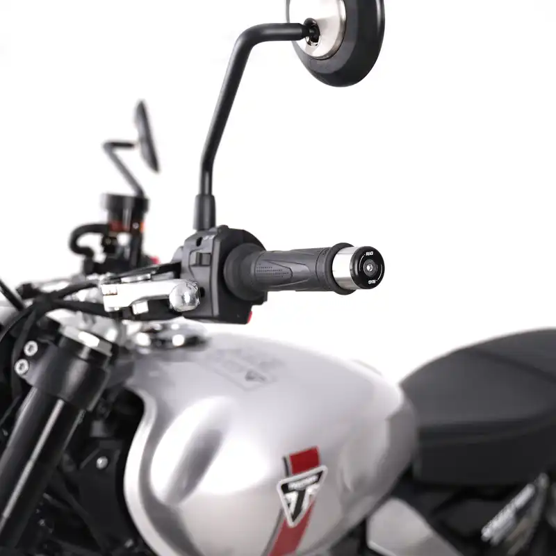 Bar End Sliders for the Triumph Street Twin '16-, Speed Twin 1200 ’19- & Speed Twin 900 '22- 