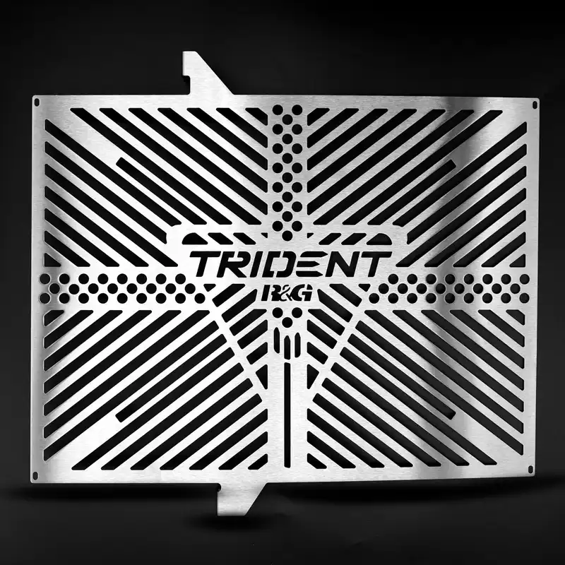 Branded Radiator Guards for Triumph Trident 660 '21- '24