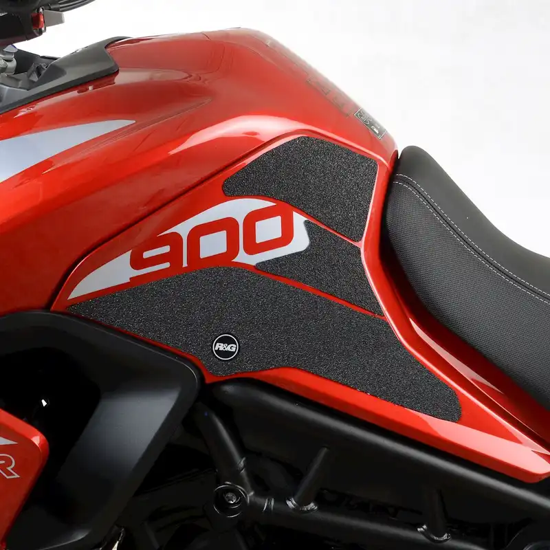 R&G Tank Traction Grips for Triumph Tiger 900 GT/ Rally '20- (Cut out for Graphics)