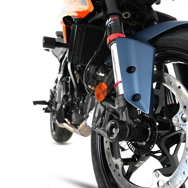 Fork Protectors for KTM RC 390/ RC 200/ RC 125 '22- Duke 125 '24- /250/360 2024-, Husqvarna Vitpilen '24-