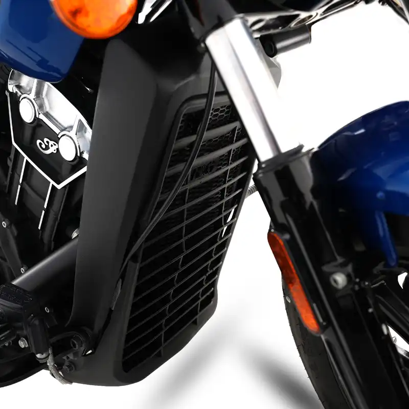 indian scout radiator cover