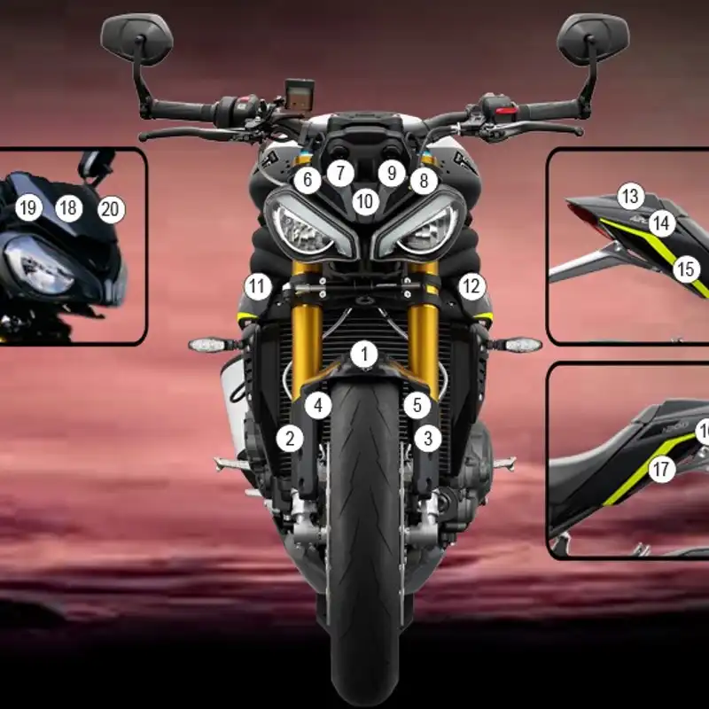 R&G Second Skin for Triumph Speed Triple 1200 RS '25-