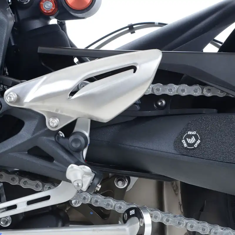 R&G Boot Guard Kit for the Triumph Street Triple '13-'16, Street Triple R '13-'16 and Street Triple RX '15-'16 