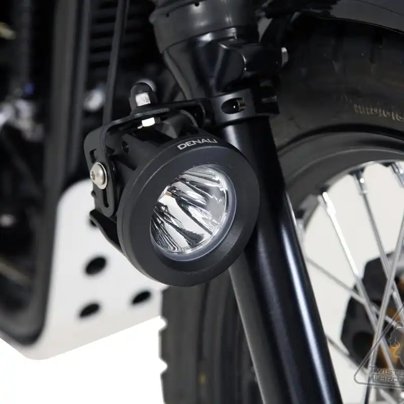 DENALI 50mm-60mm Tube Mount Kit For Mounting Auxiliary Lights To Inverted Fork Tubes