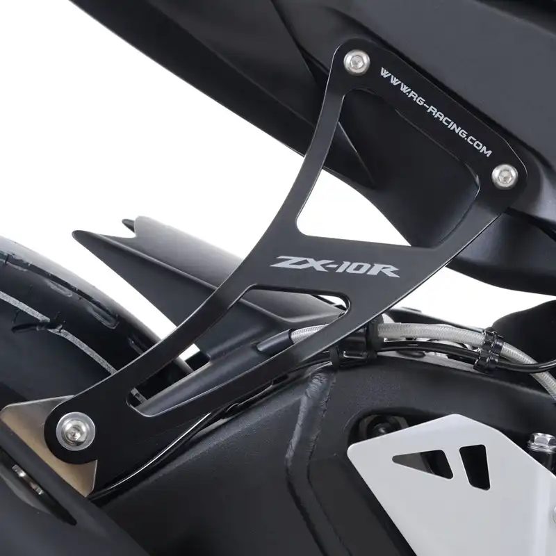 Exhaust Hanger and Rear Footrest Blanking Plate Kit for the  Kawasaki ZX10-R '11- '24 & ZX-10RR '21- '24