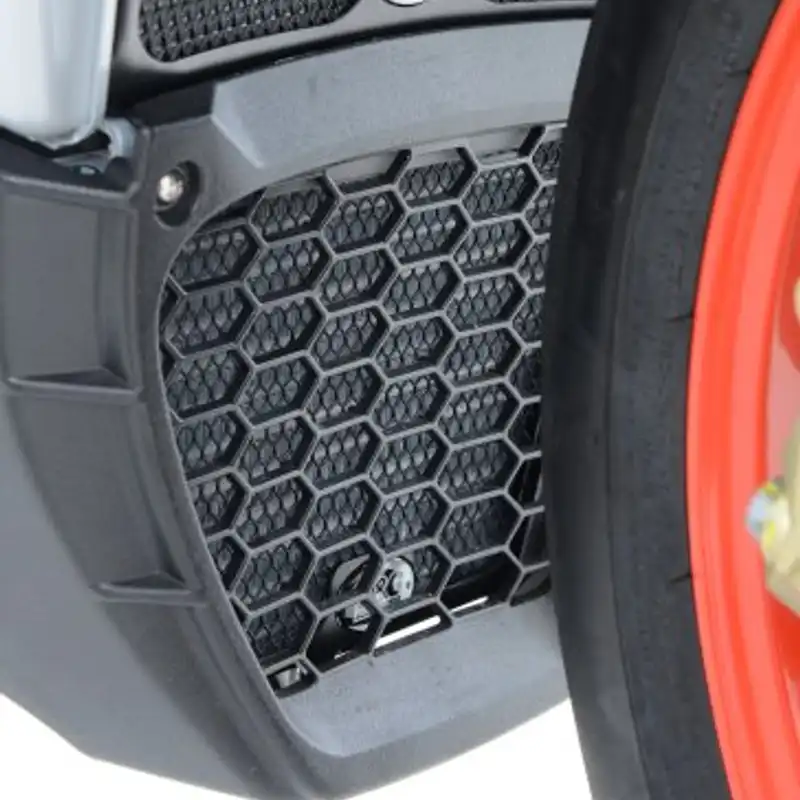 Oil Cooler Guard for the Aprilia RSV4 RF, Tuono 1100 '15- '24 and Aprilia RSV-4 1100 Factory ’19- '24