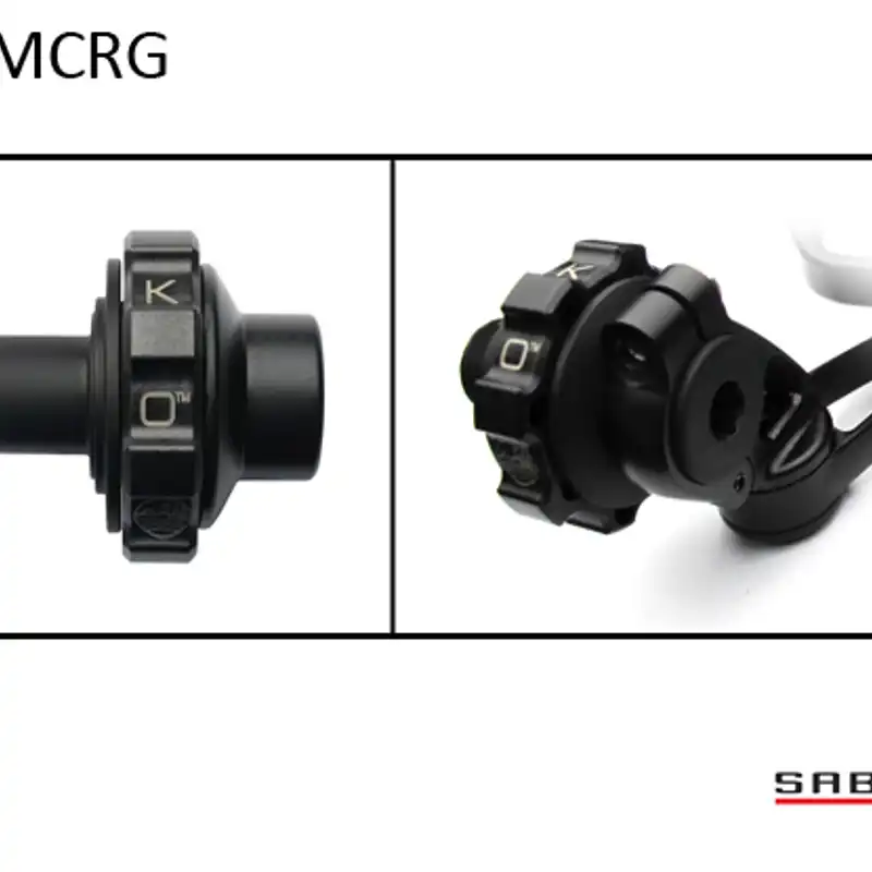 Kaoko Throttle Stabilizer for the Triumph Scrambler 900 (-2014) Bonneville SE-900 With Mag wheels (-2014) (All with CRG Mirrors)