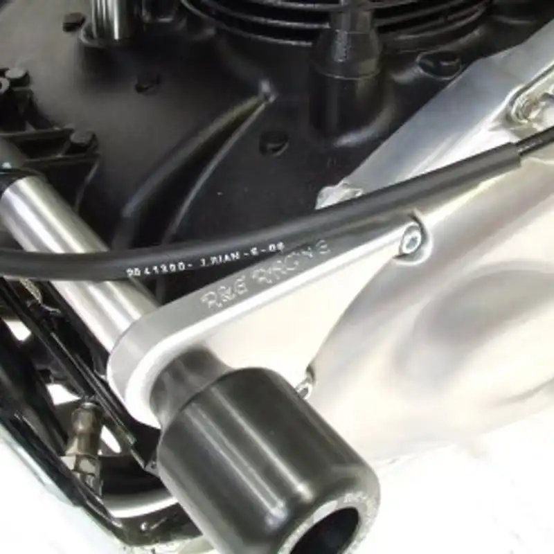 Crash Protectors - Classic Style for  Triumph Thruxton '04-, Bonneville '08-, Scrambler