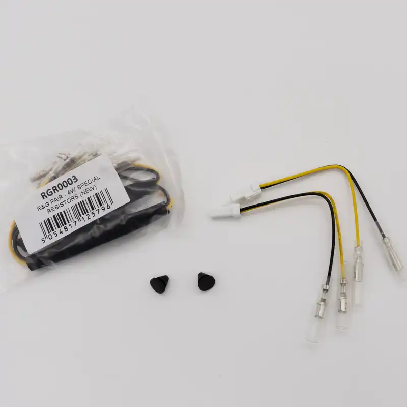 Indicator Adapter Kit for Micro Indicators (with resistors) for the Husqvarna Vitpilen 701 18- / 401 & Svartpilen 401 '18-'19 & 701 '19-, KTM 790 Adventure '19-'22 & Husqvarna Norden 901 '22- & KTM 890 Adventure '20-'22 