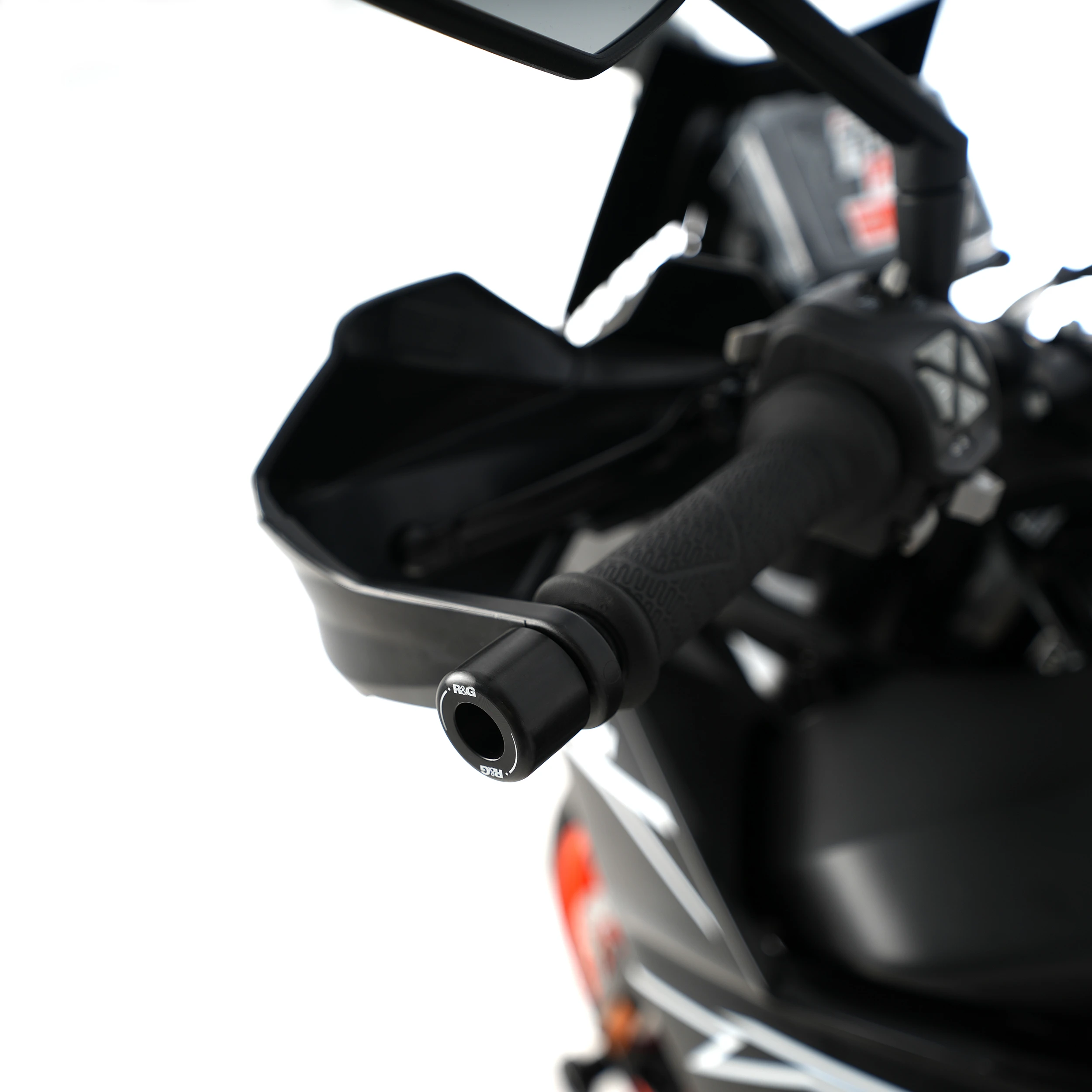 Bar End Sliders for KTM 1090/1190/1290 Adventure, Husqvarna FS 450, Yamaha Tracer 700 '16- (FJ-07), KTM 790 Adeventure '19-, KTM 890 Adventure '20-'22 & KTM 890 SMT '23- '24