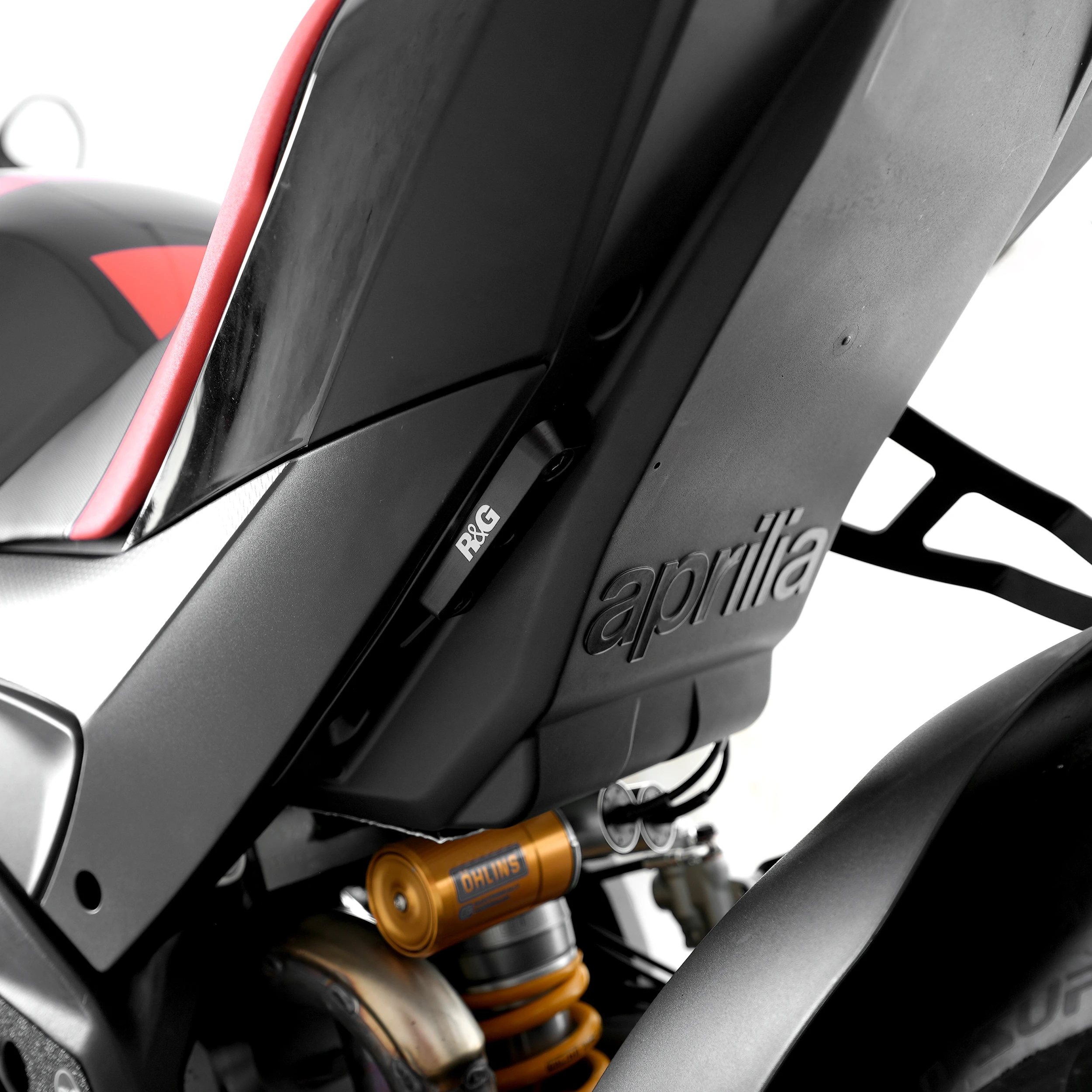 Rear Foot Rest Blanking Plate Kit for Aprilia RSV4 (all models) '09-'24, Tuono V4 (all models) '11-'24,Tuono 660 '21- '24 & Tuono V4 1100 '15-'20