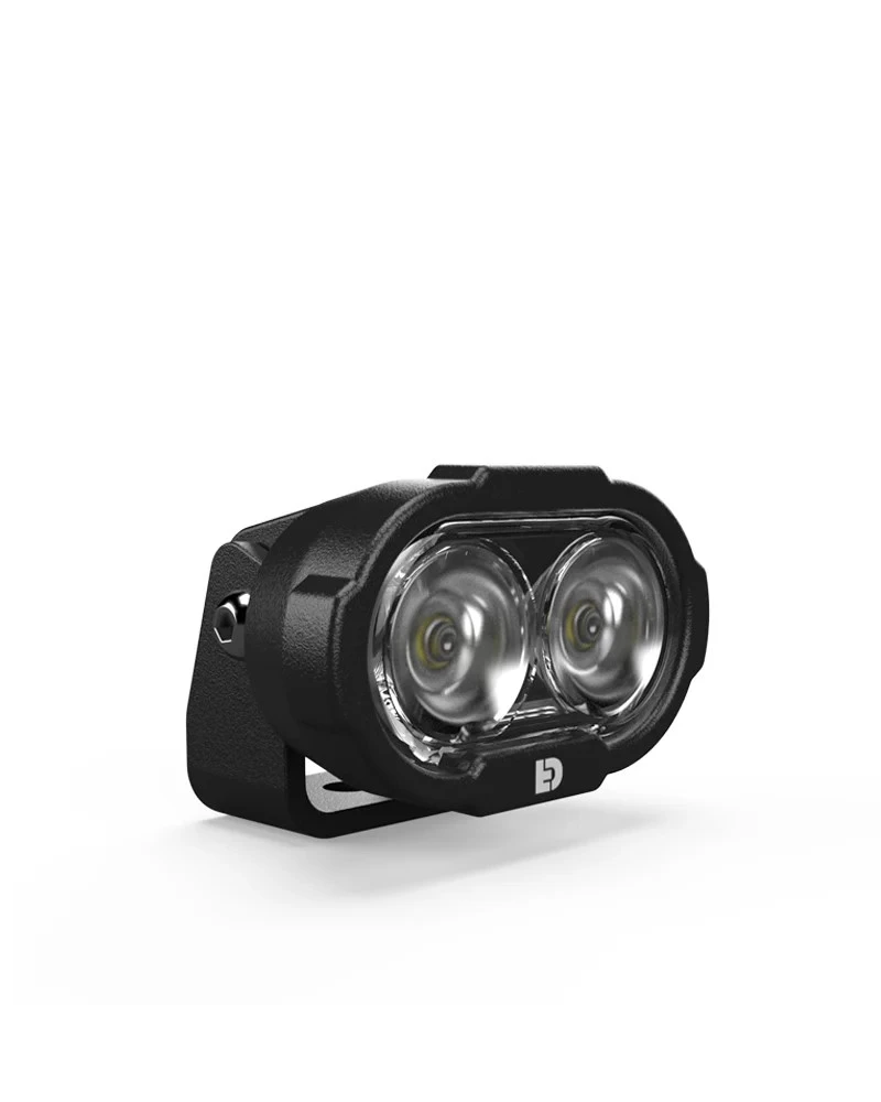 DENALI DL-2 Driving Light w/ DataDim Technology, 2-LED, 60° Symetrical Flood Beam