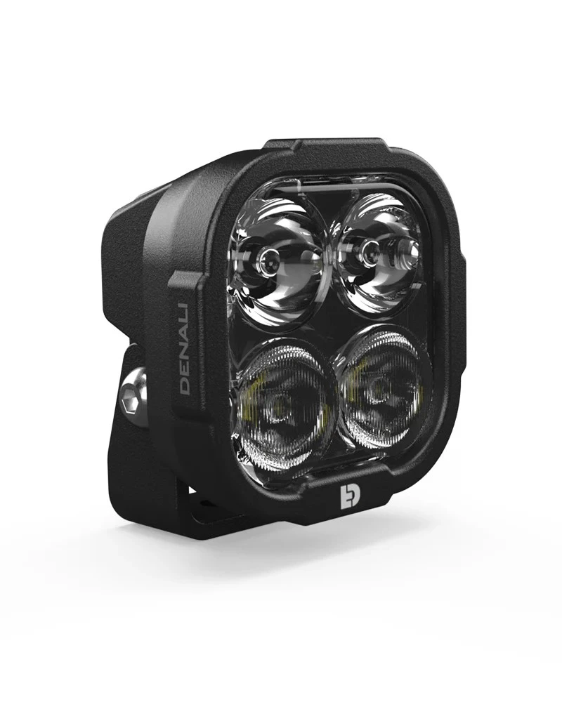 DENALI DL-4 Driving Light w/ DataDim Technology, 4-LED, Elliptical Hybrid Beam