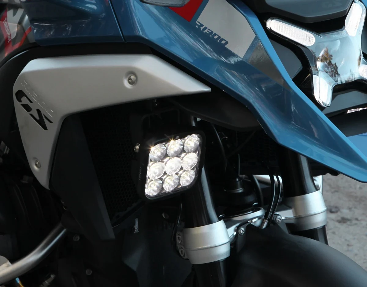 DENALI DL-9 Driving Light w/ DataDim Technology, 9-LED, Elliptical Hybrid Beam