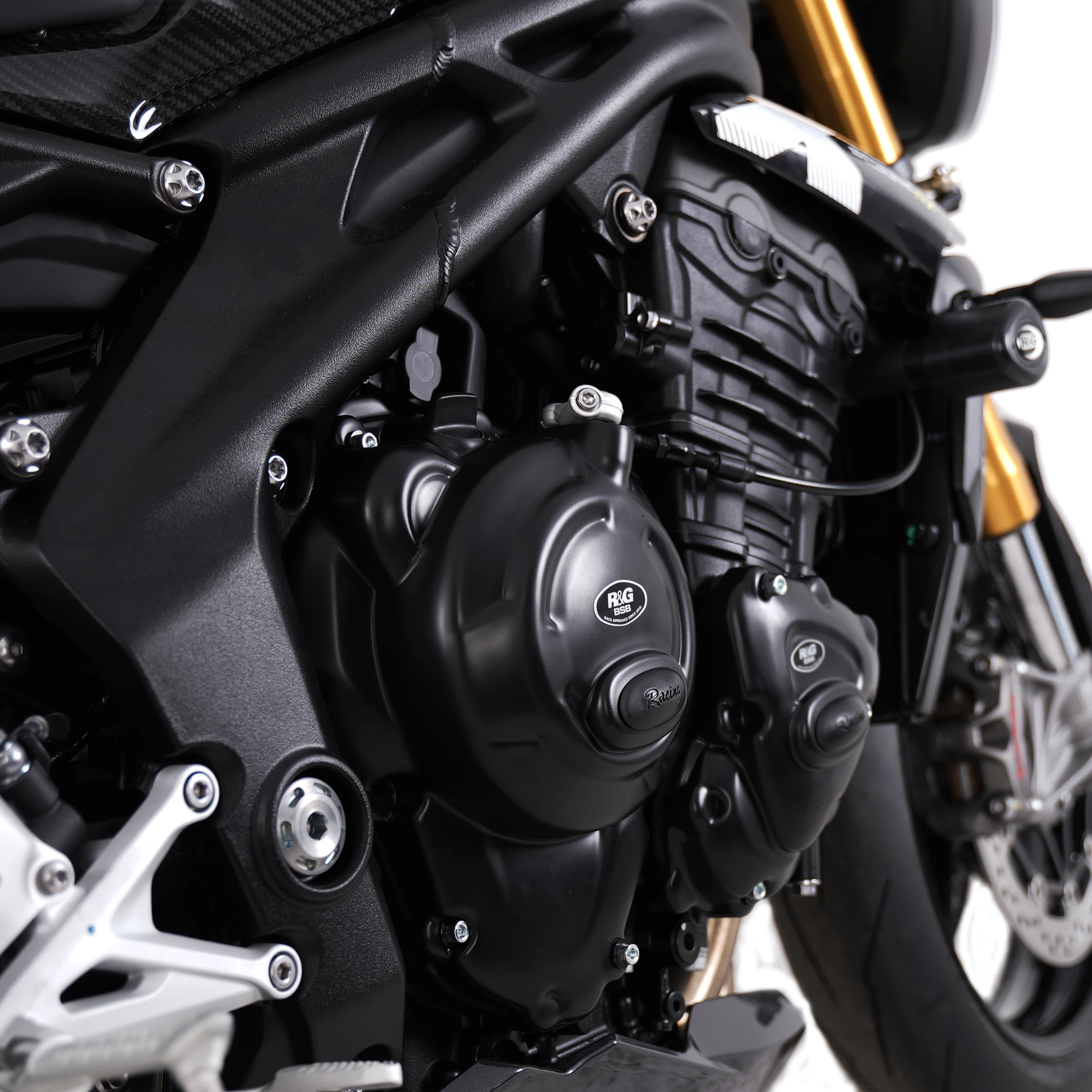 Engine Case Cover foTriumph Speed Triple 1200 RS '21-, Speed Triple 1200 RR '22- & Speed Triple 1200RX '25- (Road/Race) -RHS