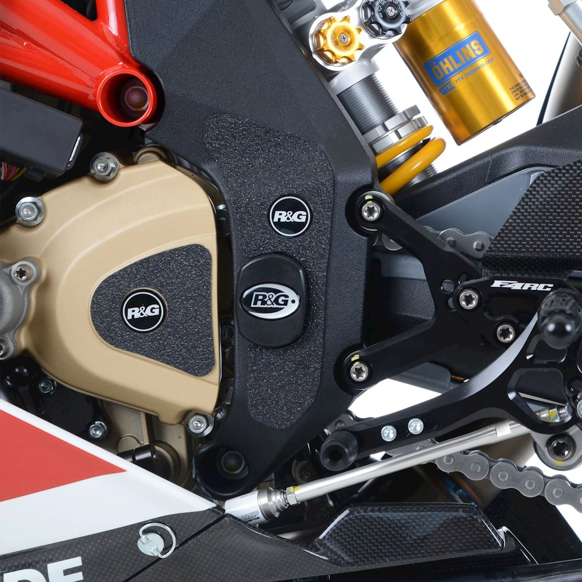 R&G Boot Guard Kit for MV Agusta F4 1000R 2010- / F4RR / F4RC 