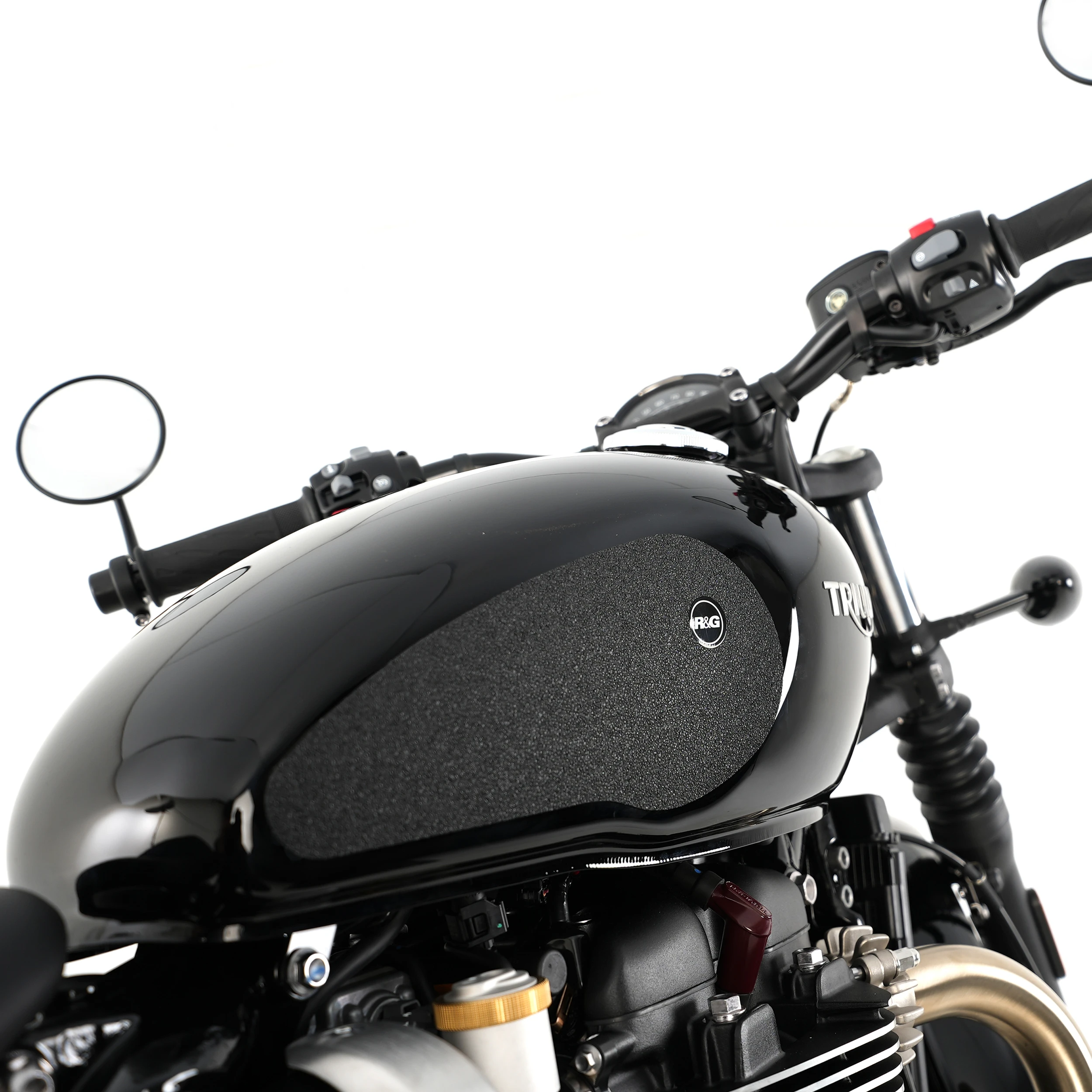 R&G Tank Traction Grips for Triumph Bonneville Bobber '17-