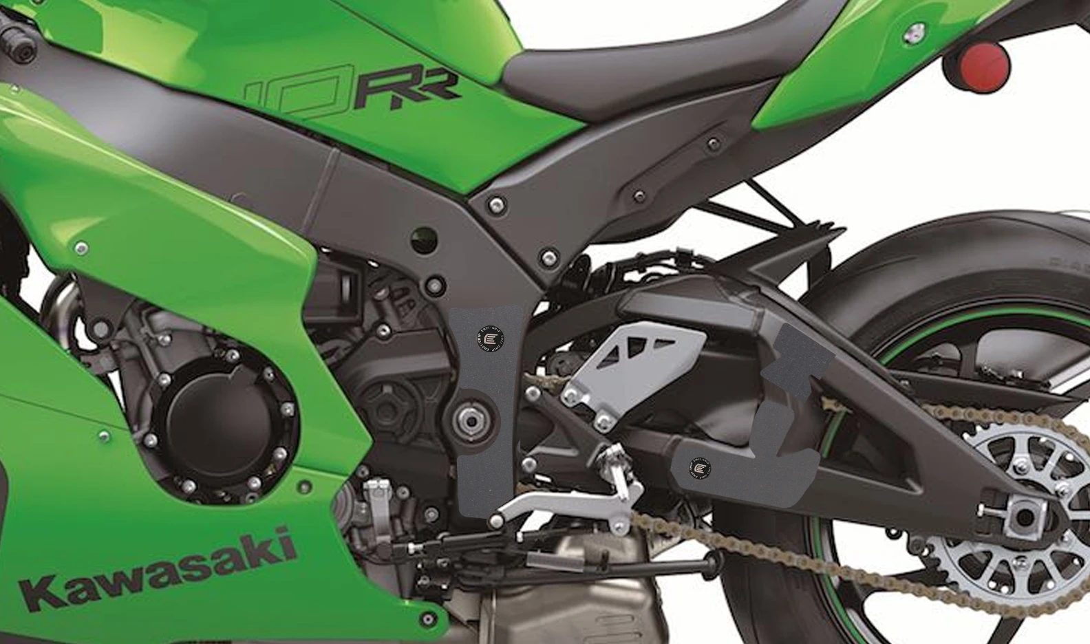 Eazi-Grip Scuff Guard Kit to fit Kawasaki ZX-10R '11- & ZX-10RR '21-
