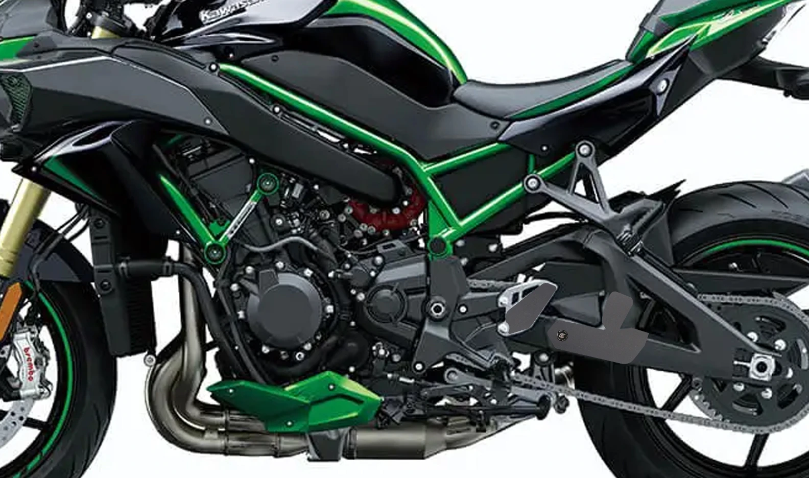 Eazi-Grip Scuff Guard Kit to fit Kawasaki ZH2 '20-