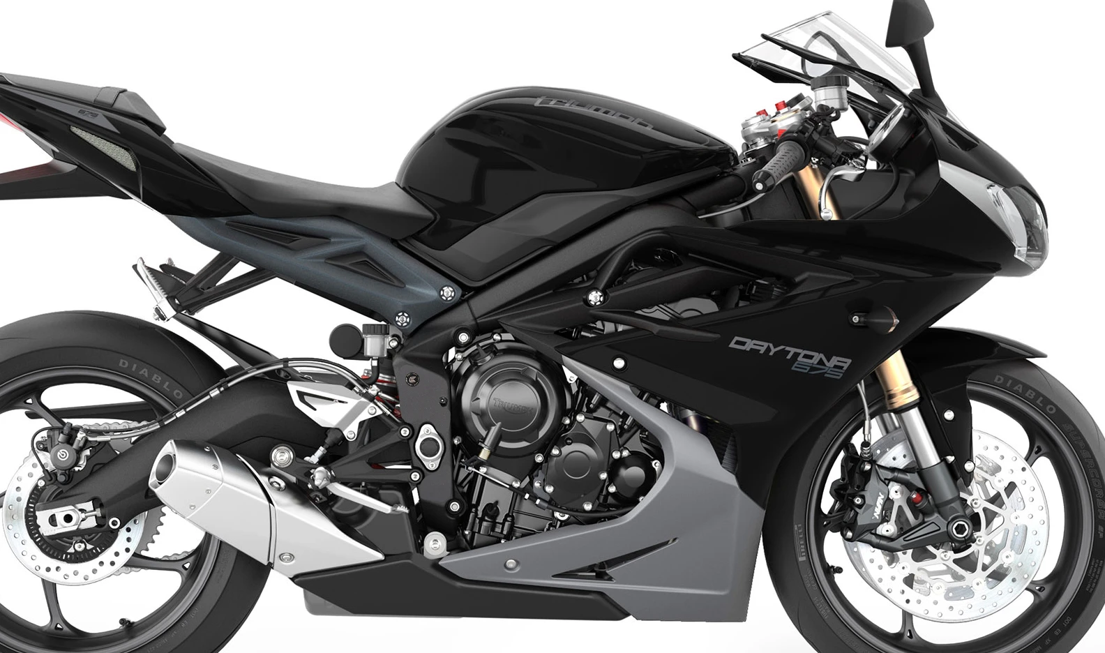 Eazi-Grip Scuff Guard Kit to fit Triumph Daytona 675 '13- '16