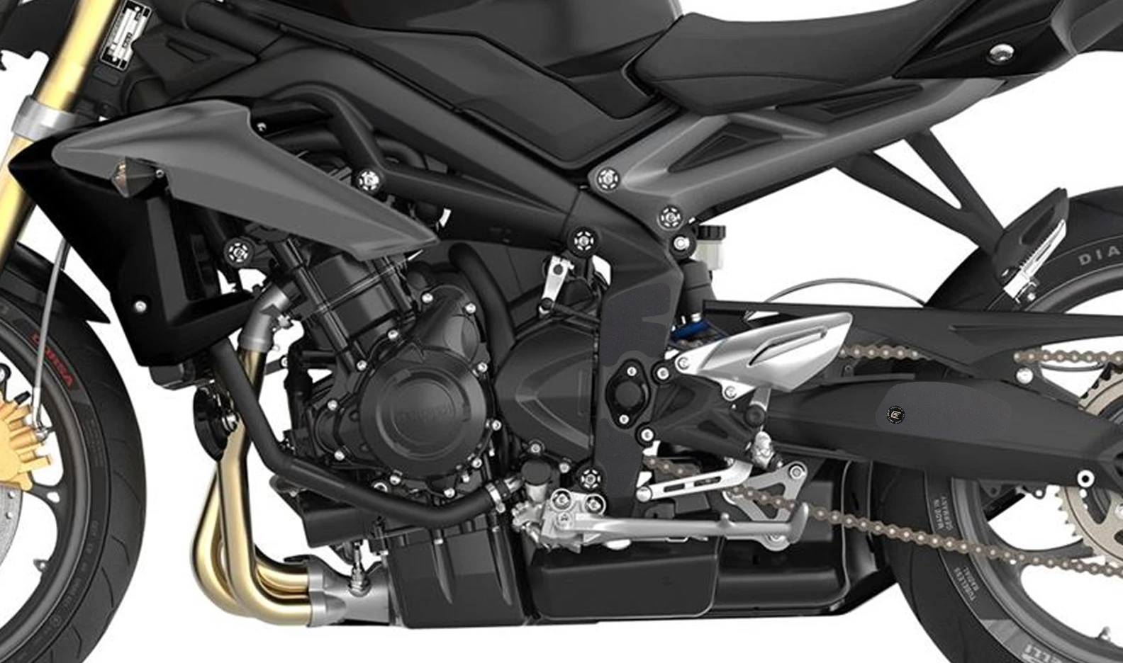 Eazi-Grip Scuff Guard Kit to fit Triumph Street Triple R '13- '16 / RX '15- '16