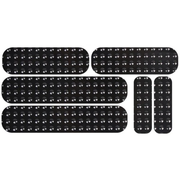 Eazi-Grip Universal Mini Strip Black Tank Grips - EVO