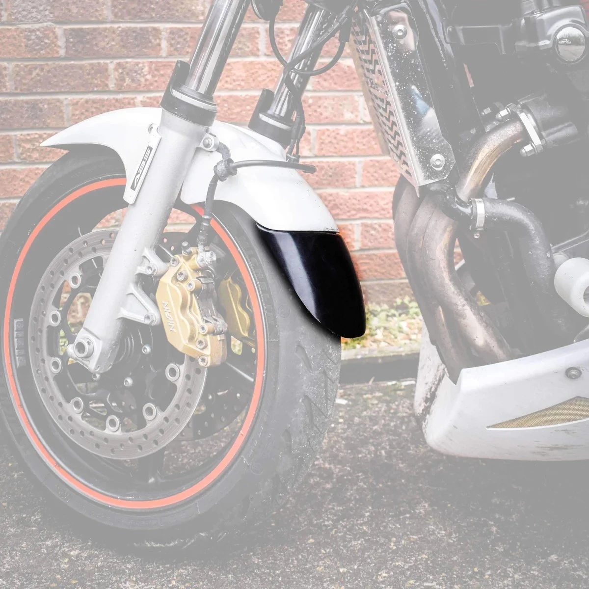 R&G Fender Extender for Honda CBF 1000 '06-'09, CBF 1000 FA '10-'16, CBF 500 '04-'06, CBF 600 N '04-'10, CBF 600 S '04-'10, Honda CB 1300 '97-'16, CB 1300 S '97-'16, CB 600 F Hornet '98-'04 & CB 900 F Hornet '02-'07.