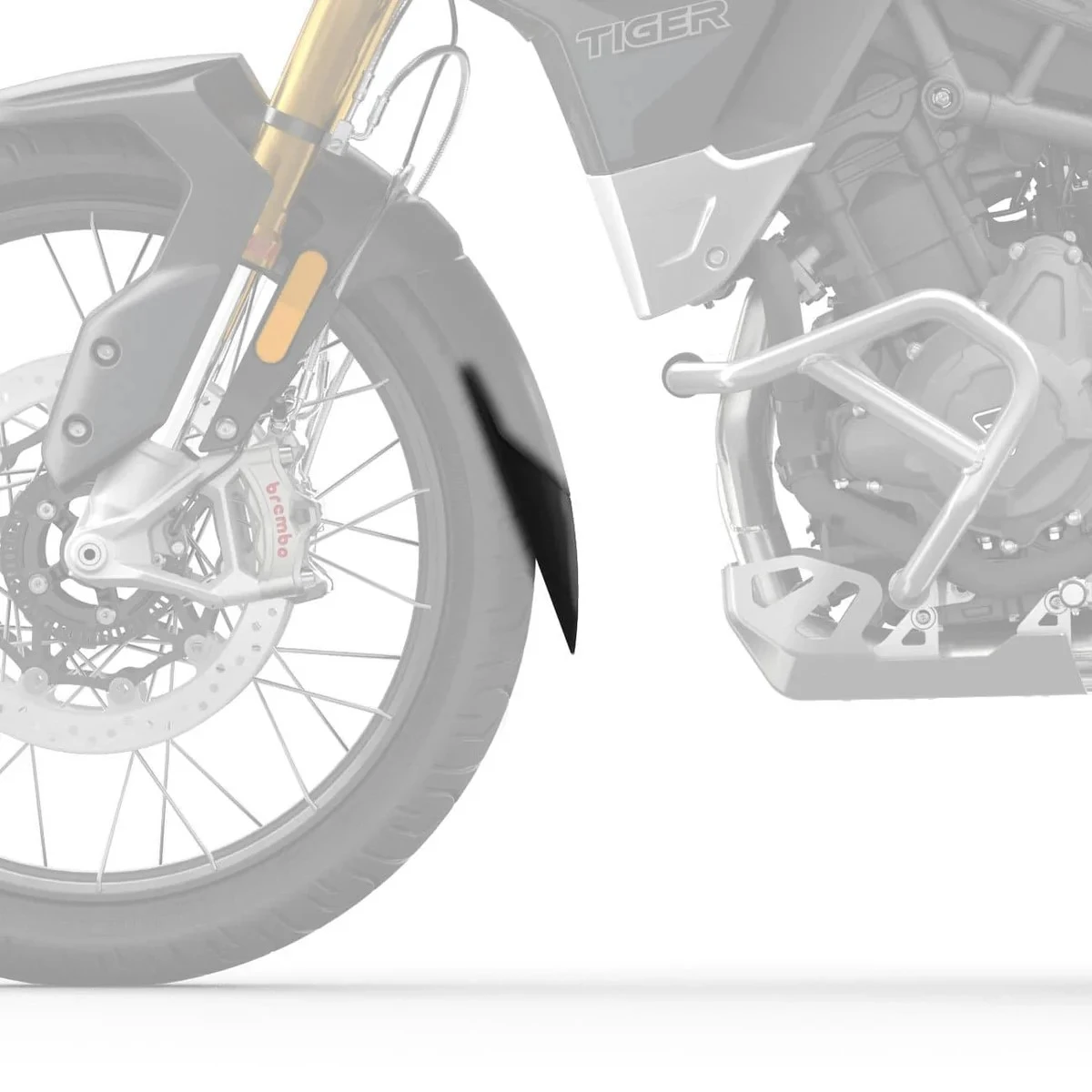 R&G Fender Extender for Triumph Tiger 900 Rally Pro '20- & Tiger 900 Rally '20-