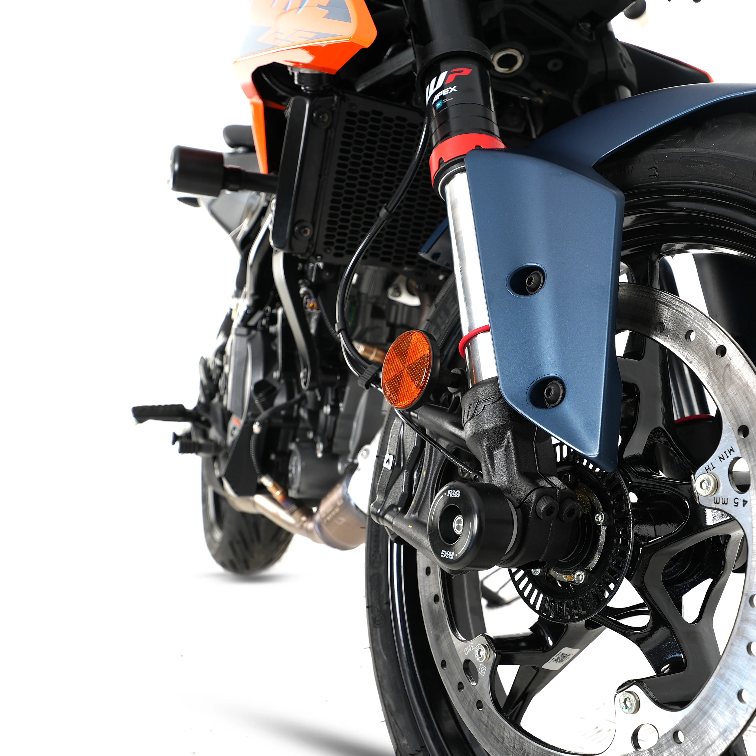 Fork Protectors for KTM RC 390/ RC 200/ RC 125 '22- Duke 125 '24- /250/360 2024-, Husqvarna Vitpilen '24-