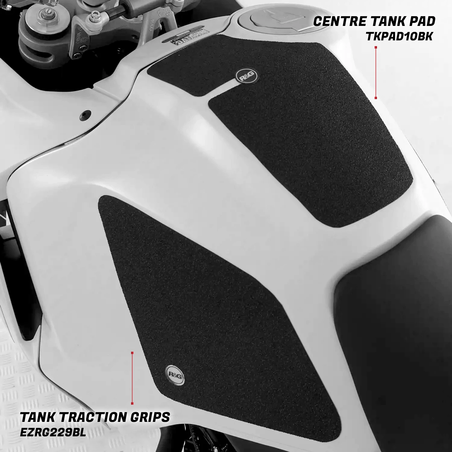 Centre Tank Pad For Ducati DesertX '22- '25.
