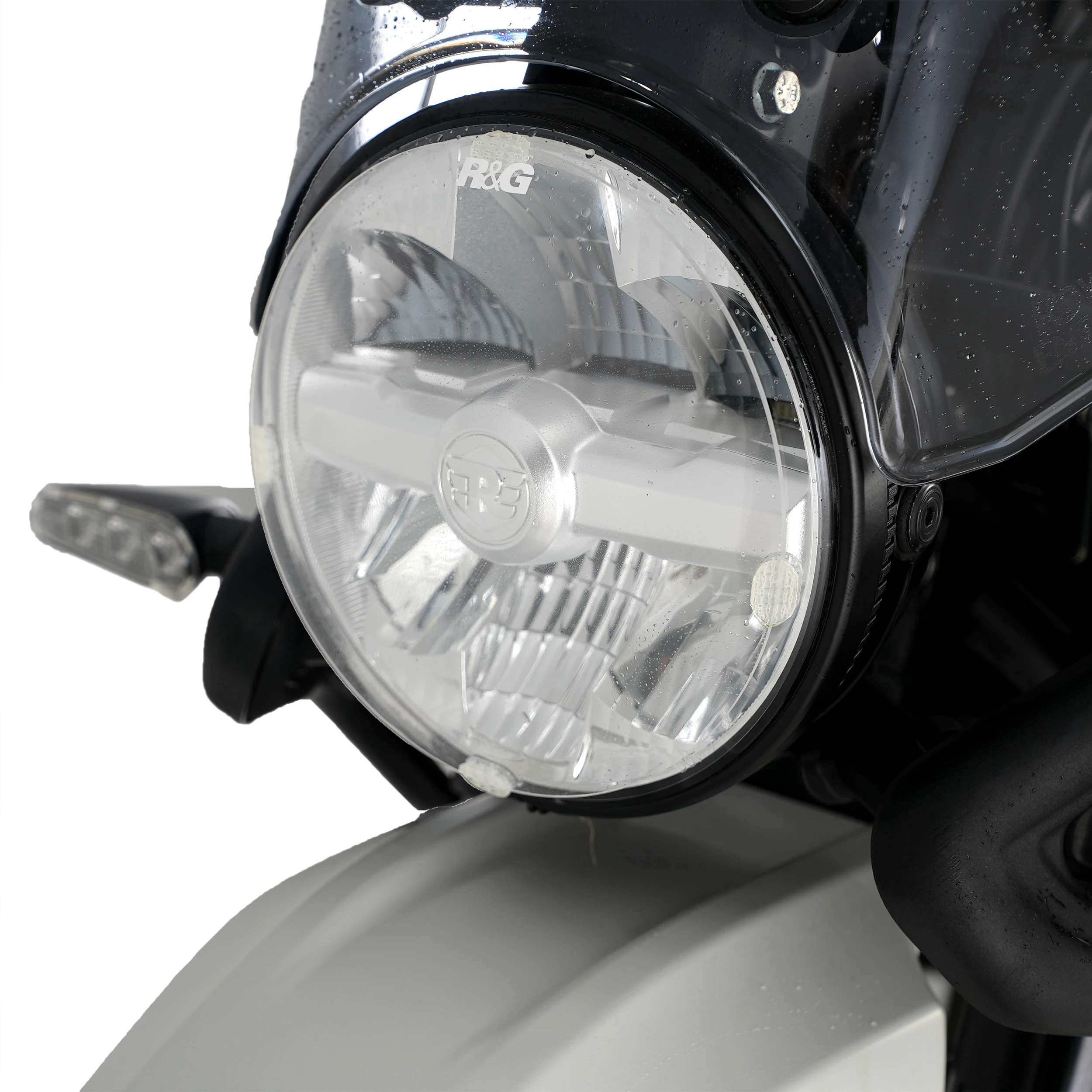 Headlight Shield for Yamaha XSR900 '17-'21, XSR 125 '21-, XSR700 '15-'21, SCR950 '17-'21, XVS950 '17-'21, XJR1300 '15-, XVS1300 Custom '14- & Kawasaki Vulcan VN900 Custom '06-'16, BMW R12 NineT '24-, Royal Enfield Himalayan 450 '24-/Guerrilla 450 '24