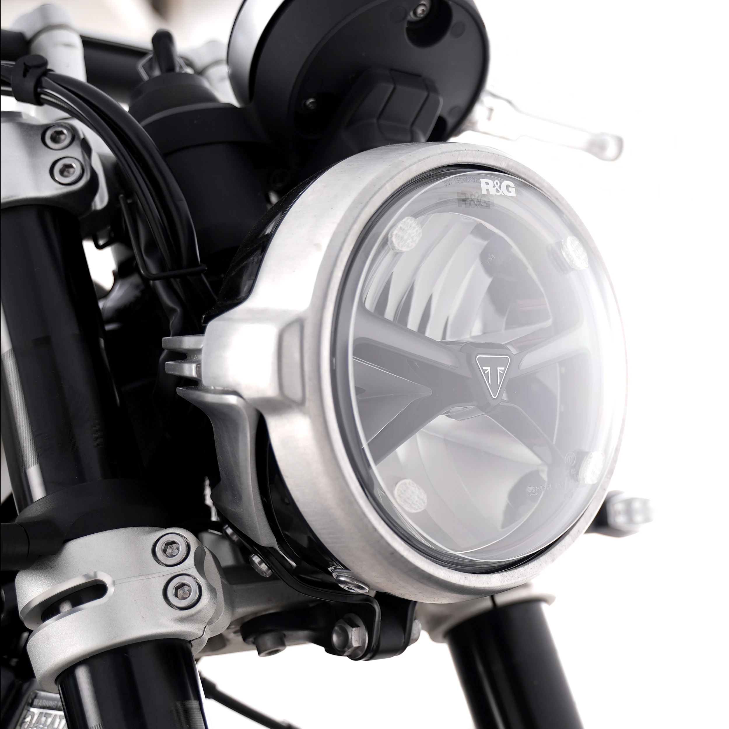 Headlight Shield for multiple Yamaha Models, Kawasaki Vulcan VN900 Custom '06-'16, BMW R12 NineT '24-,Royal Enfield Himalayan 450 '24-/Guerrilla 450 '24- & Triumph Speed Twin 1200 '24-  models.