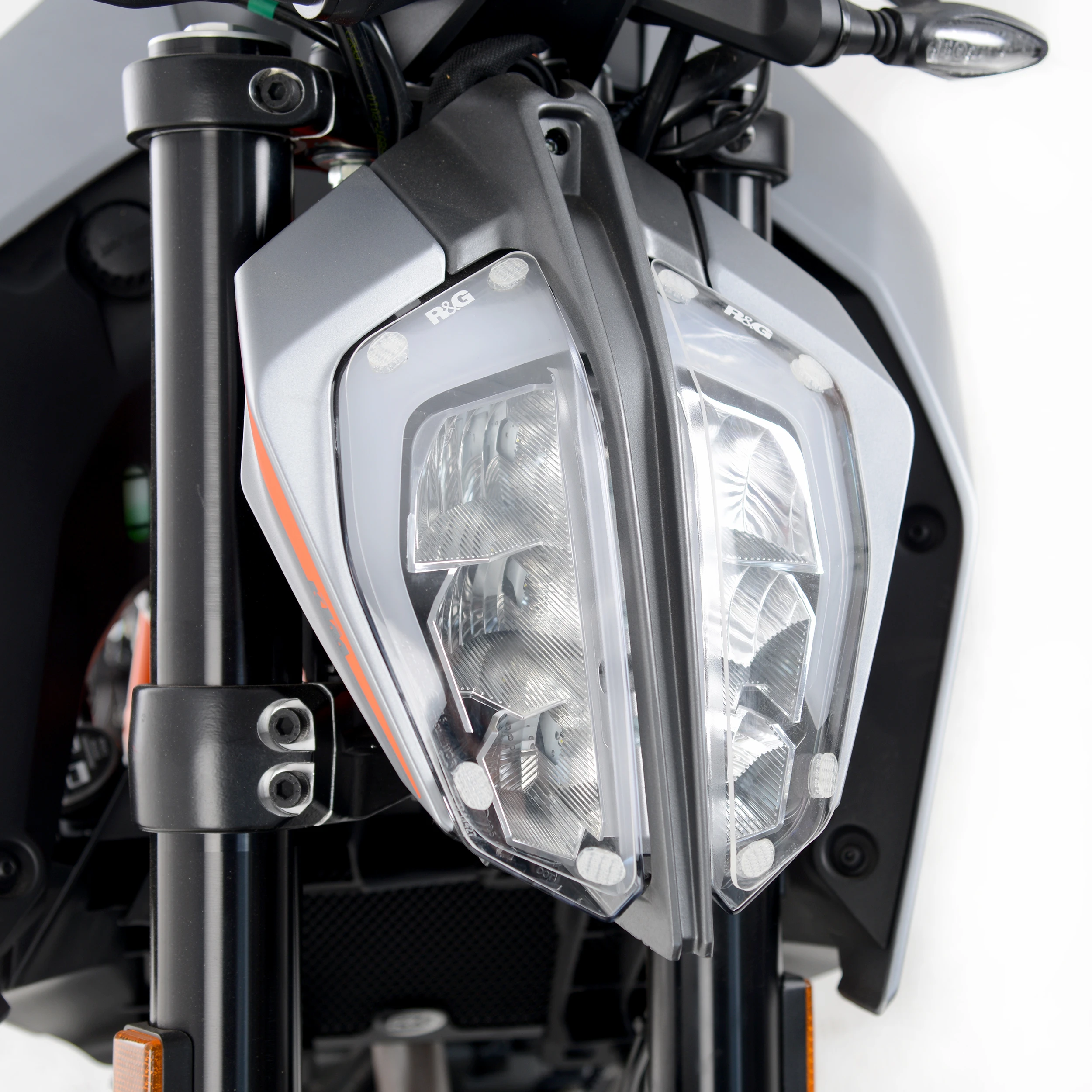 Headlight Shields for KTM 790 Duke '18-, 890 Duke R '20- '24 & 125 Duke '22- (Pair)