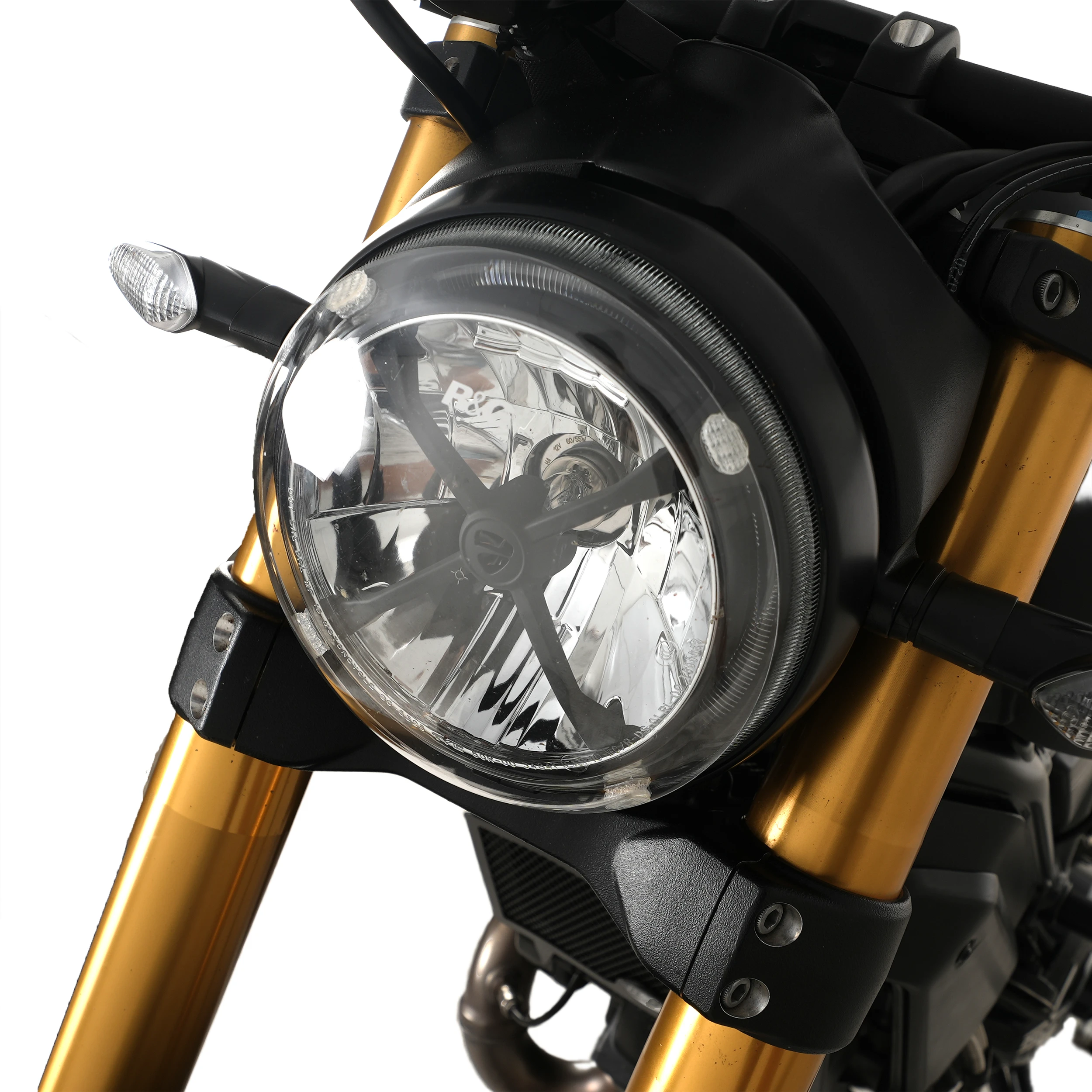 Headlight Shield for Ducati Scrambler 1100 '18-, Scrambler 1100 Pro '20-, Royal Enfield Interceptor 650 ’19- / Meteor 350 '24-