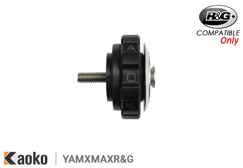 Kaoko Throttle Stabilizer for Yamaha XMAX 300 '17- (with R&G Bar End Sliders fitted)