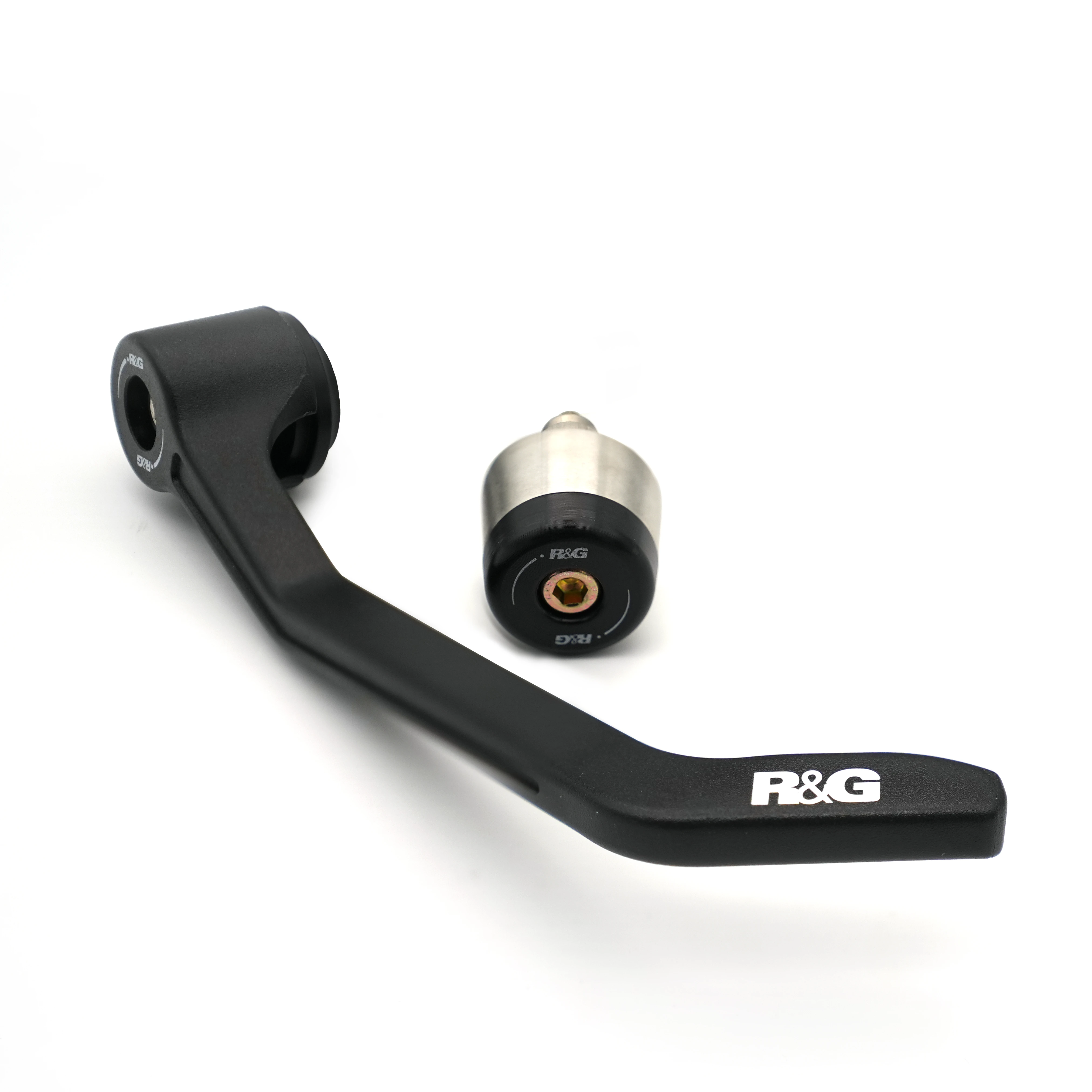 R&G Interlock Brake Lever Guard & LHS Bar End Slider for BMW S1000RR'10-'18, S1000R'14-20 & INDIAN FTR1200/S'19-