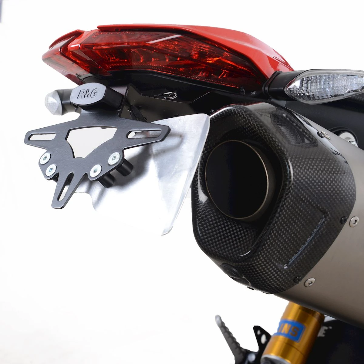 Tail Tidy for Ducati Hypermotard 950 ’19- (for Termignoni RHS exhaust [not for track use])