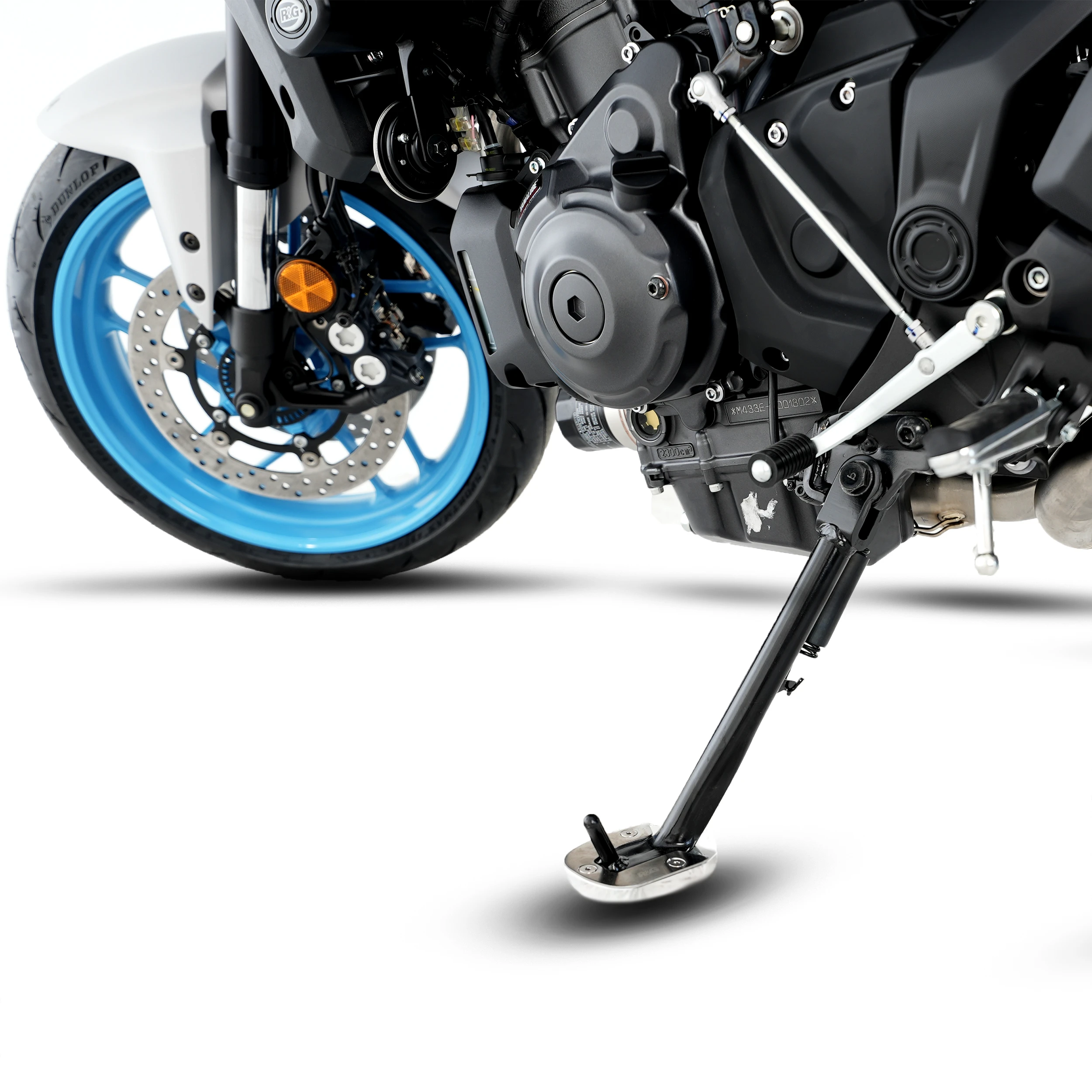 Kickstand Shoe for Yamaha MT-07 '14- (FZ-07), XSR700 '16-, Tracer 700 '16- (FJ-07) & Tracer 7 (GT) '21- models