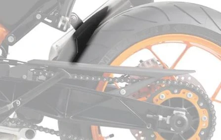 Hugger Extension Matte Black KTM 690 Duke (R) '12-