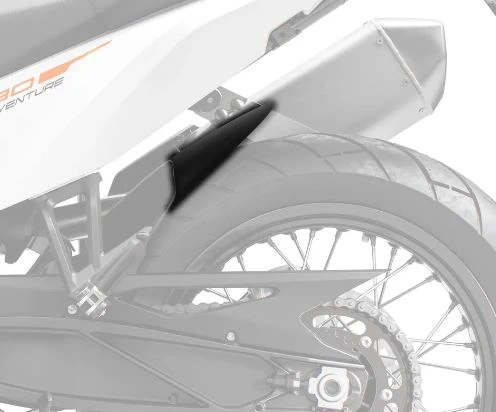 Hugger Extension Matte Black KTM 890 Adventure (R) '21-,  790 Adventure (R) '19-, Husqvarna Norden 901 '22-