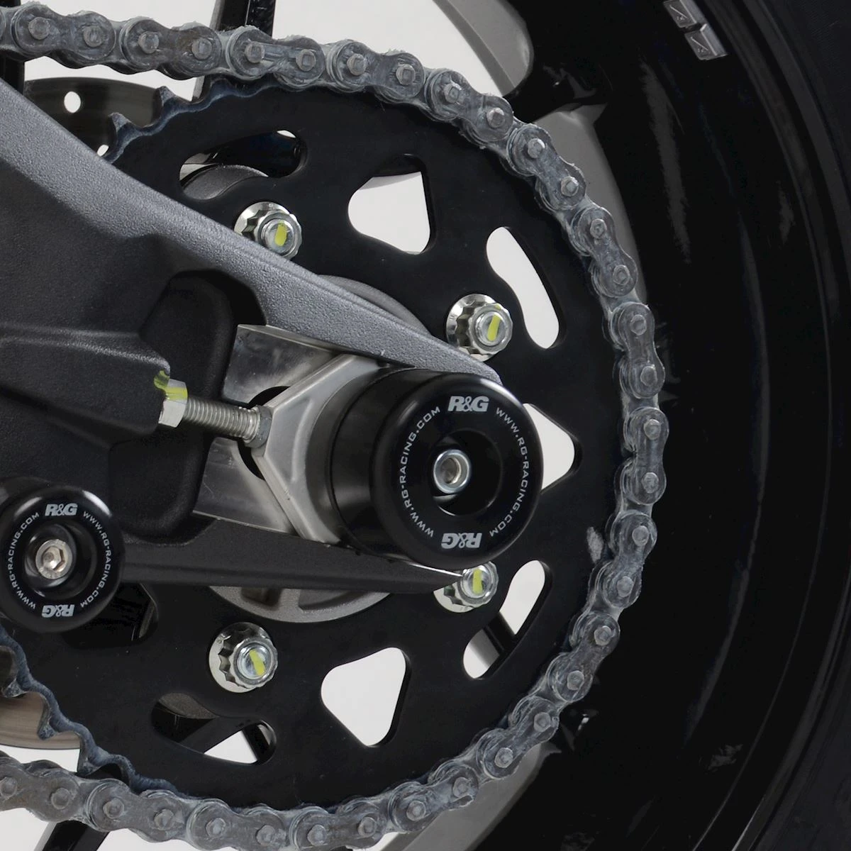 Swingarm Protectors for the Ducati Monster 950 (+) '21-